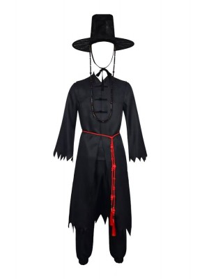 Simil Korean Pop Coreano Demone Hunter Vestito Saja Costume Man Boy DEMON0204